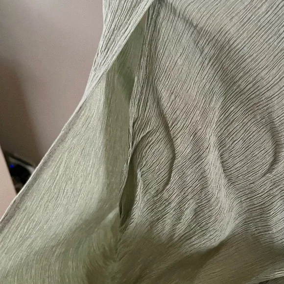 Free People Check On It Frosted Fern blouse - Large - Picture 5 of 9